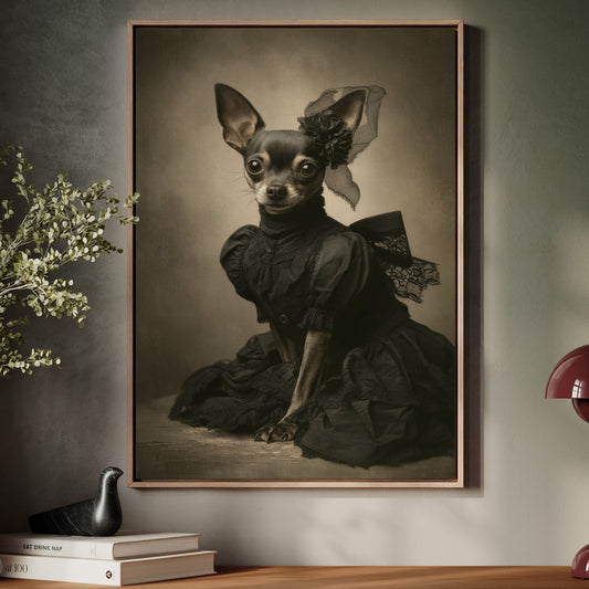 Lady of the Regal Chihuahua