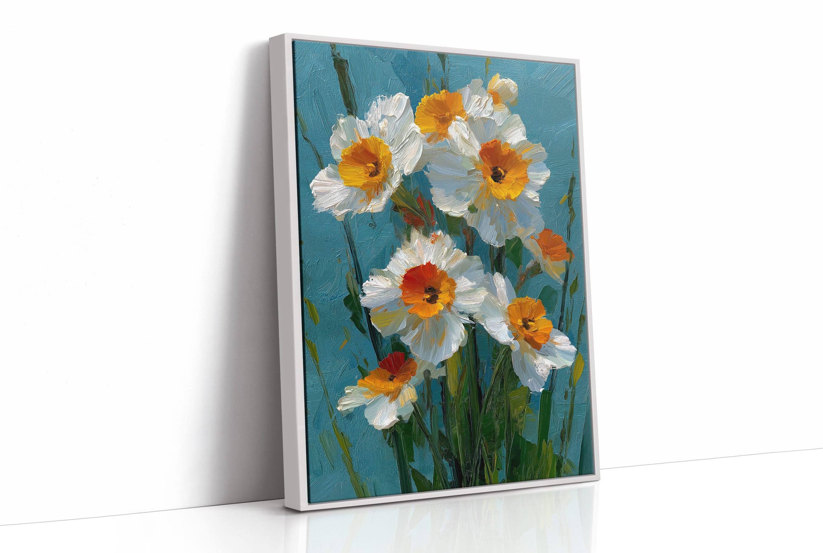 Daffodils on a Blue Day