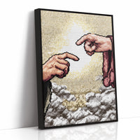 Pixelated Connection: The Digital Tapestry