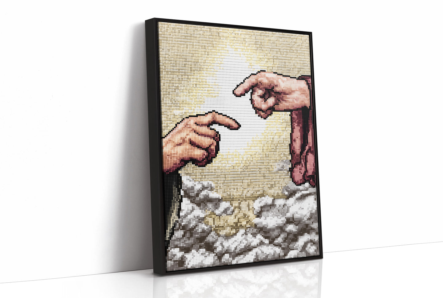 Pixelated Connection: The Digital Tapestry
