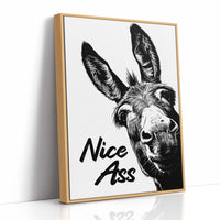 Nice Ass Donkey Humor Print