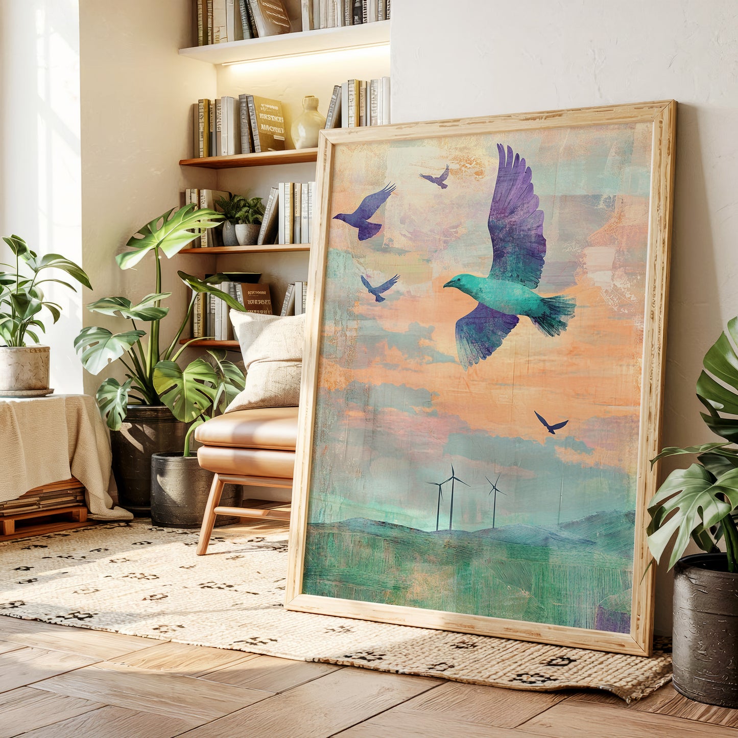 Wind Turbines Call Sacred Wings
