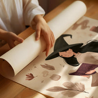 Autumn Spells Between Book Pages
