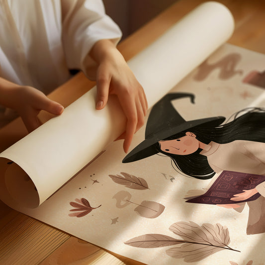 Autumn Spells Between Book Pages