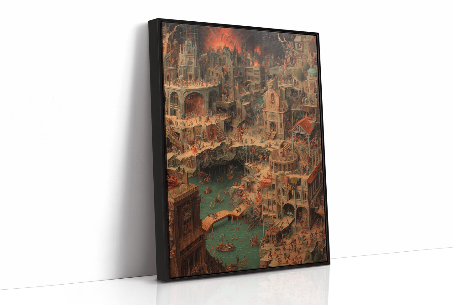Inferno Meets Waters Below