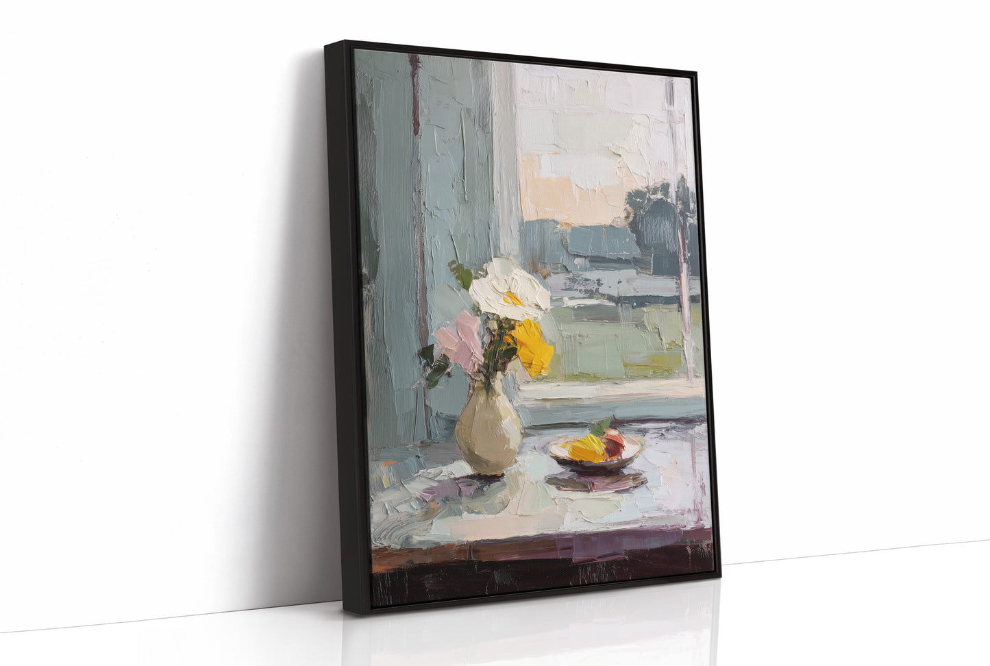 Morning Stillness On White Linen