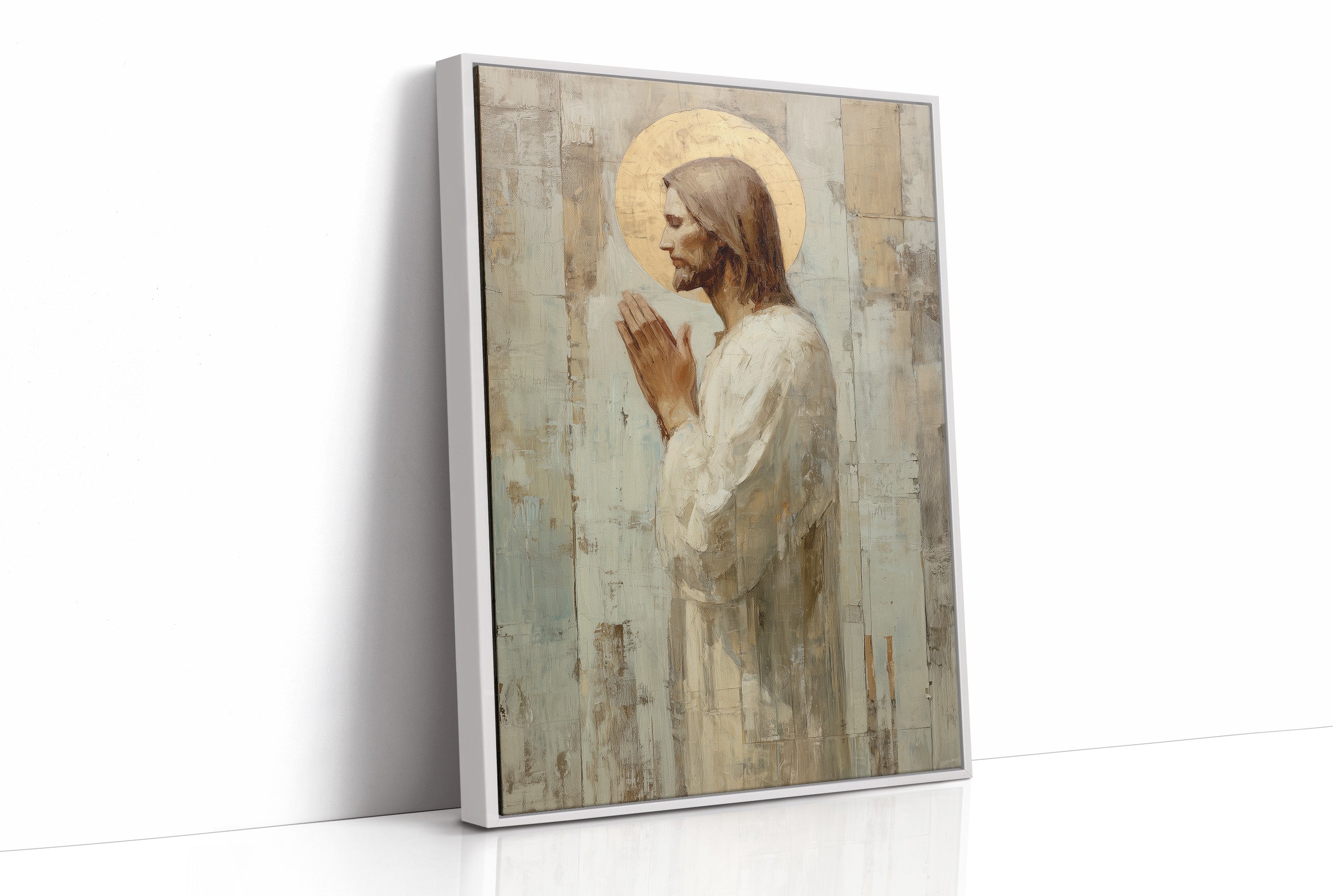 Reverence Illuminated Through Golden Halos