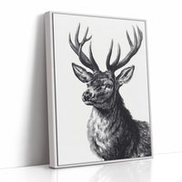 Antlers Sketch By Christmas Glow