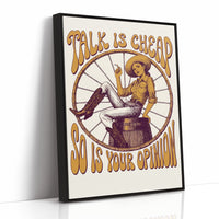 Talk Is Cheap, So Is Your Opinion