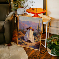 A Cowboy's Playful Mirage