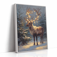 Starlit Antlers Pierce December Night