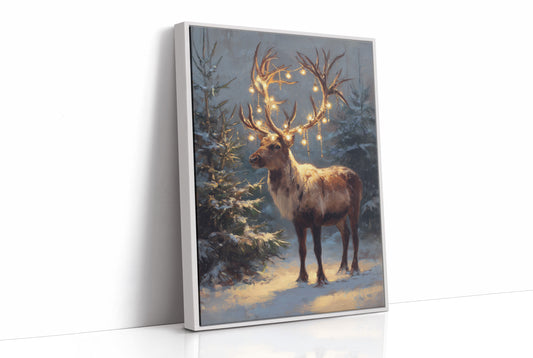 Starlit Antlers Pierce December Night