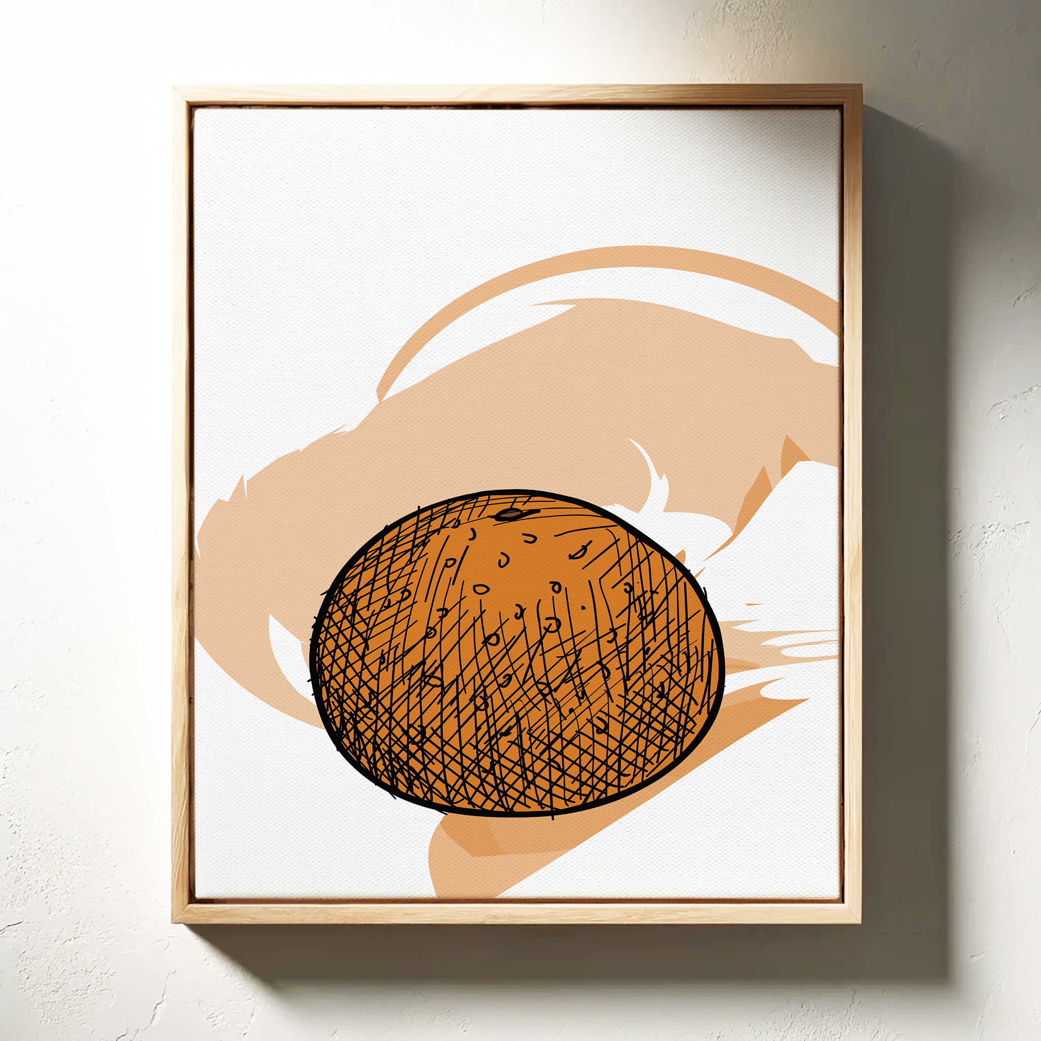 Orange Moon Sketches Her Story