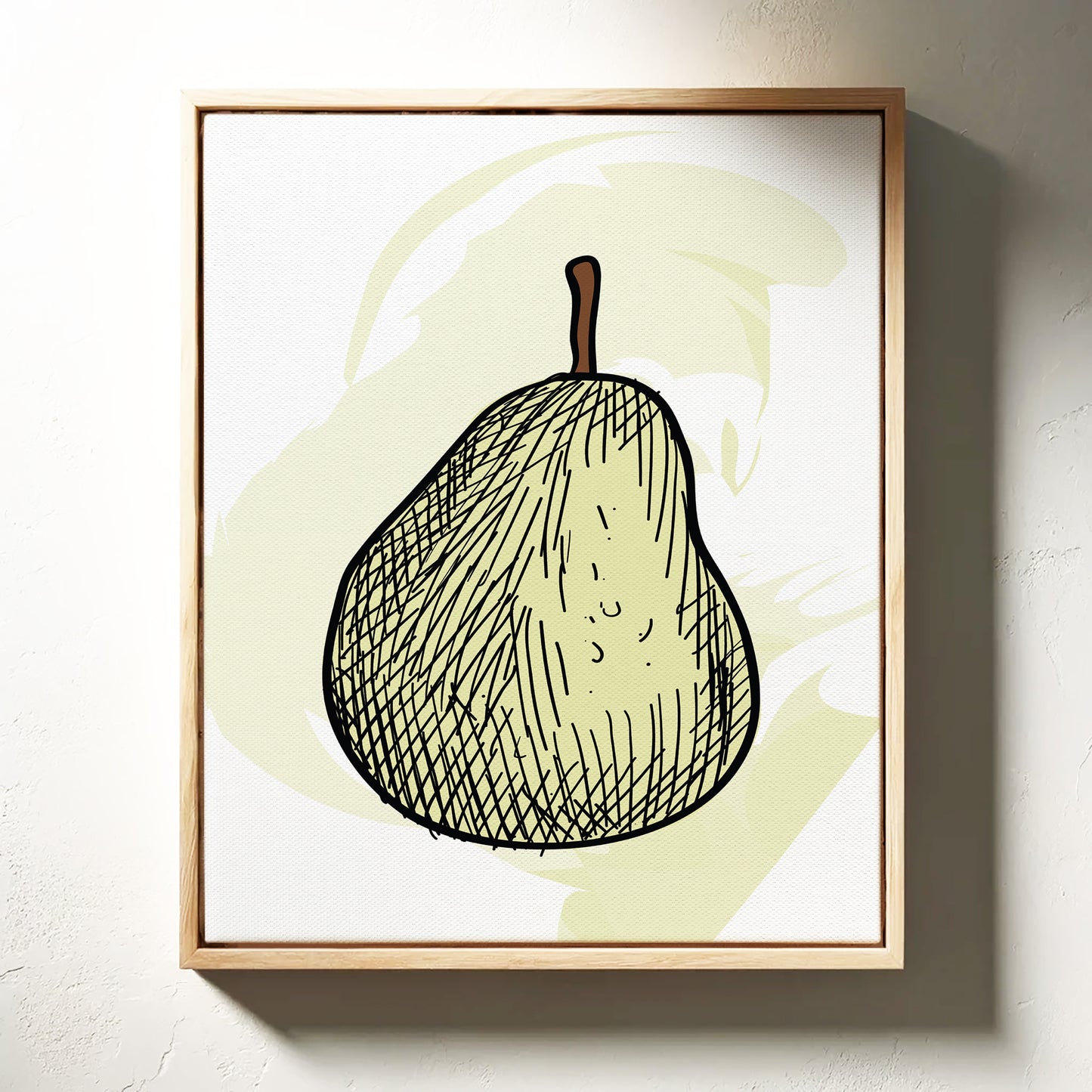 Simple Pear Sketches Autumn Memories