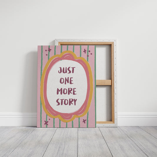 Bedtime Plea in Pastel Frame