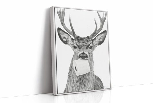 Stag's Unexpected Bathroom Break