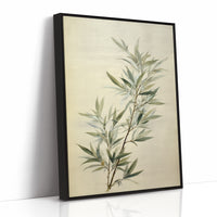 Bamboo Leaves Dance In Morning Light