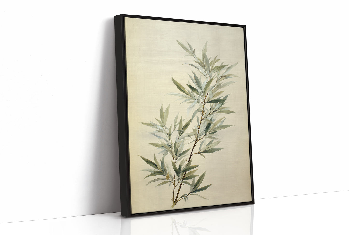 Bamboo Leaves Dance In Morning Light