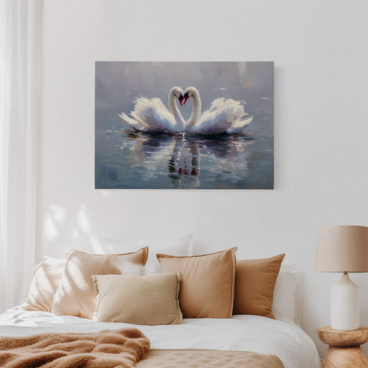 Hearts Entwined Upon Still Waters