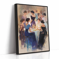 Candlelight Conversations In Evening Gowns