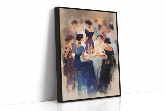 Candlelight Conversations In Evening Gowns