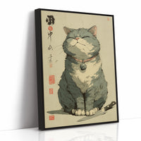 Smiling Cat Guards The Spirits Bar