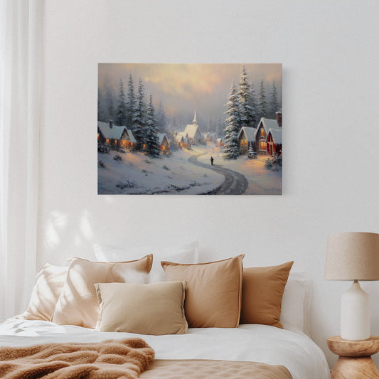 A Path Through Winter's Embrace