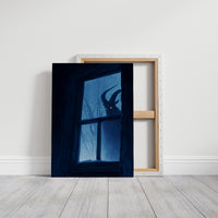 Midnight Visitor At Winter's Window