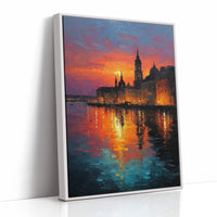 The City That Glows at Dusk