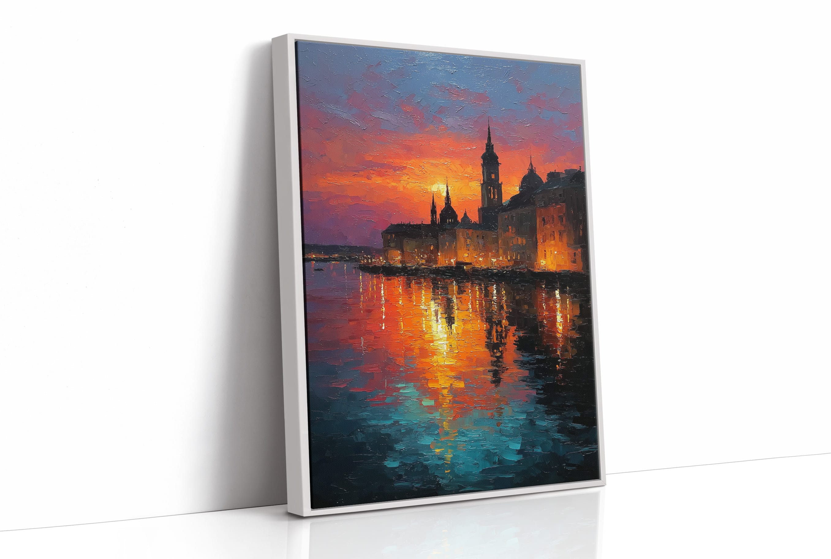 The City That Glows at Dusk