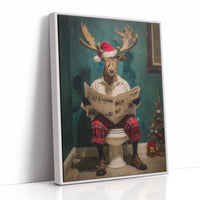 Morning News With Festive Antlers
