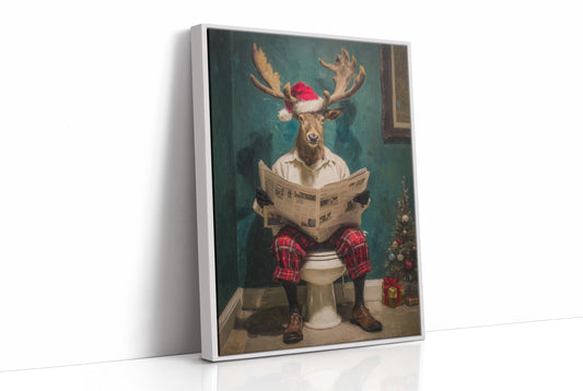 Morning News With Festive Antlers