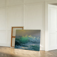 Ocean's Wild Dance At Dawn