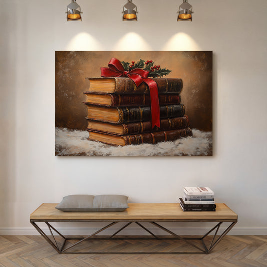 Ancient Stories Bound In Holiday Light