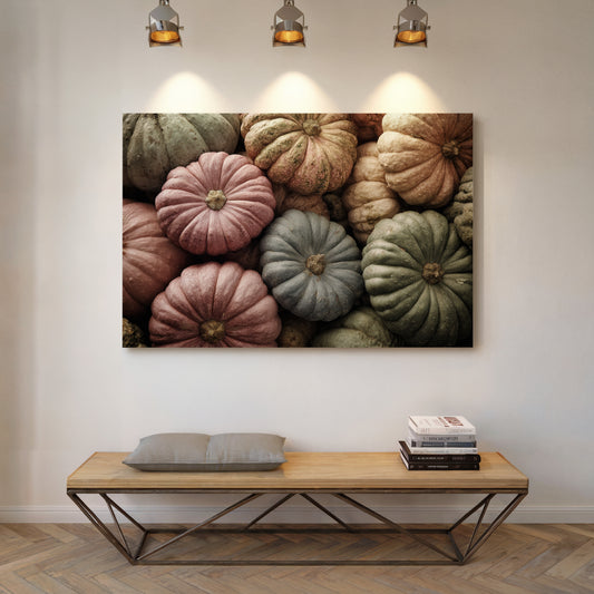 Autumn Gourds Paint October's Canvas