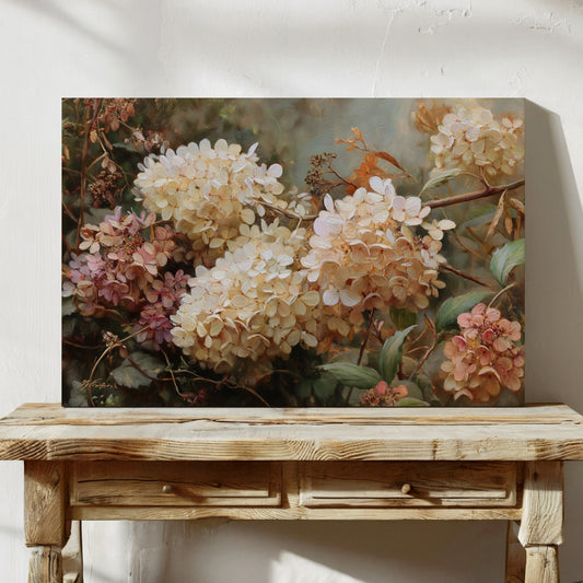 Autumn Hydrangeas Paint October's Symphony