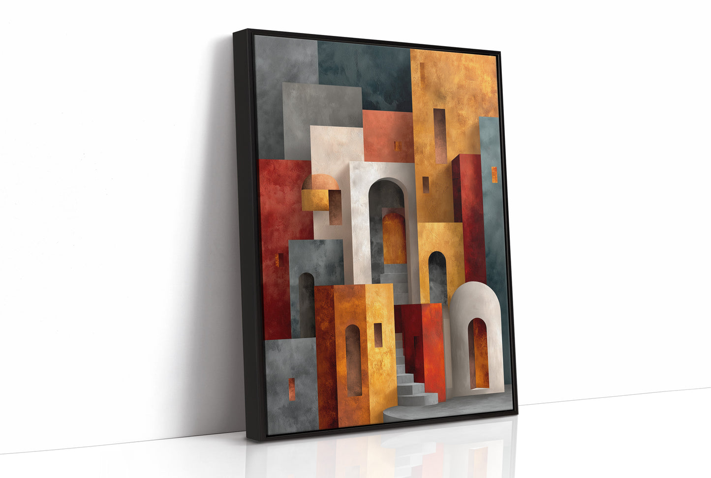 Geometric Cities Dance In Rust