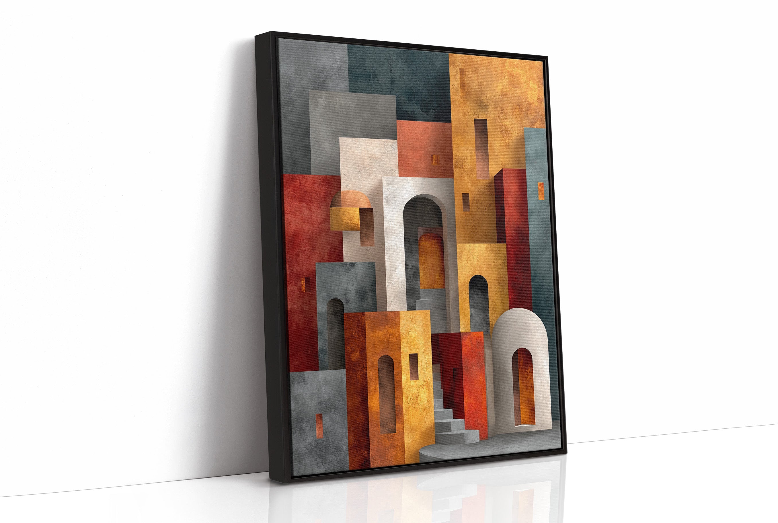 Geometric Cities Dance In Rust