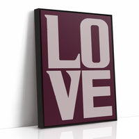 LOVE: Plum and Dusty Rose