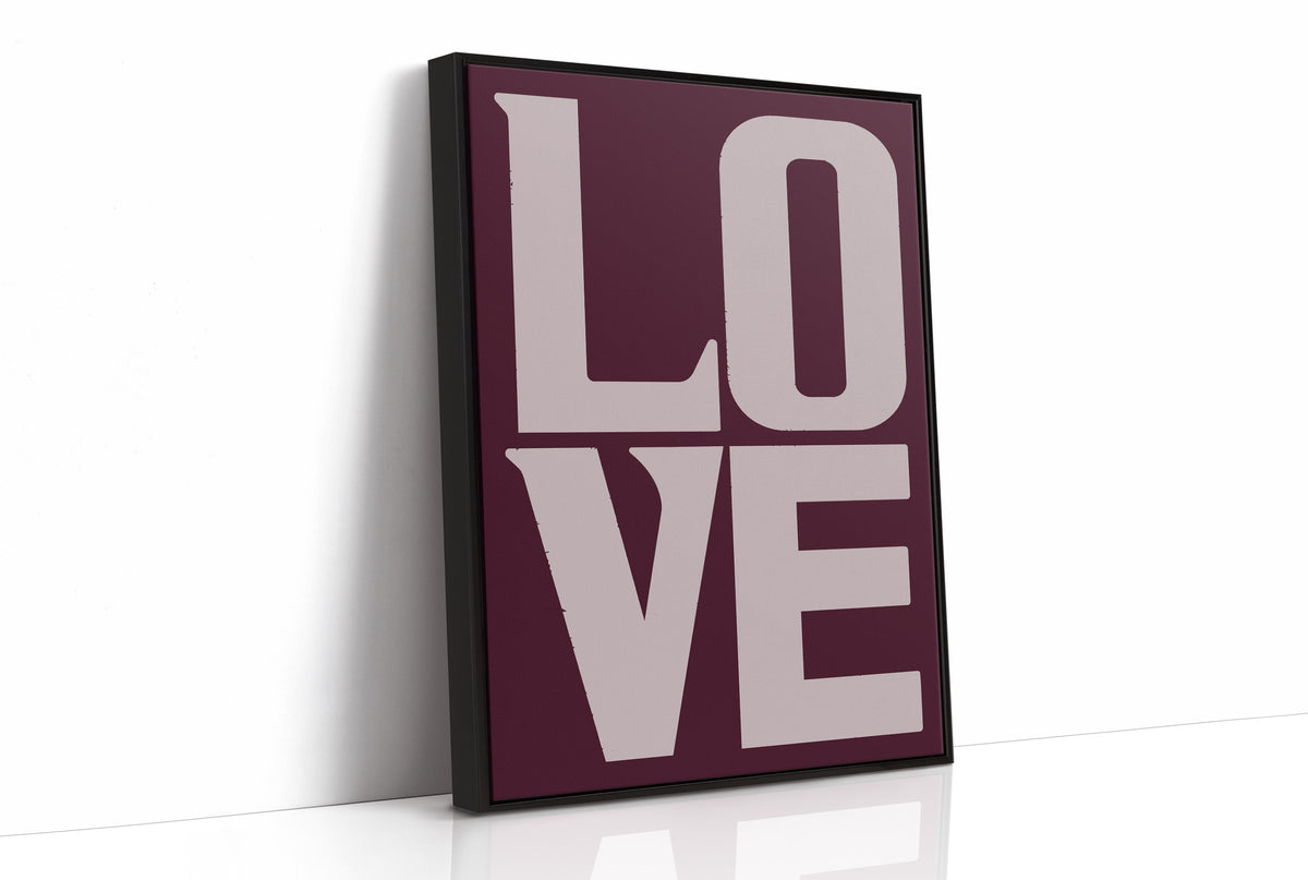 LOVE: Plum and Dusty Rose