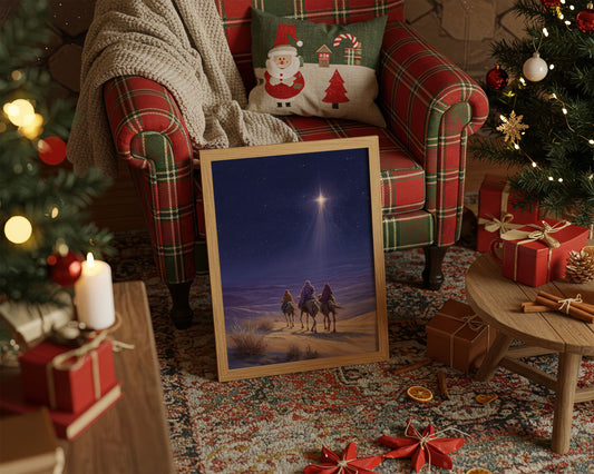 Desert Night Leads Three Kings Home