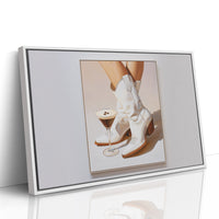 White Boots Raise A Toast