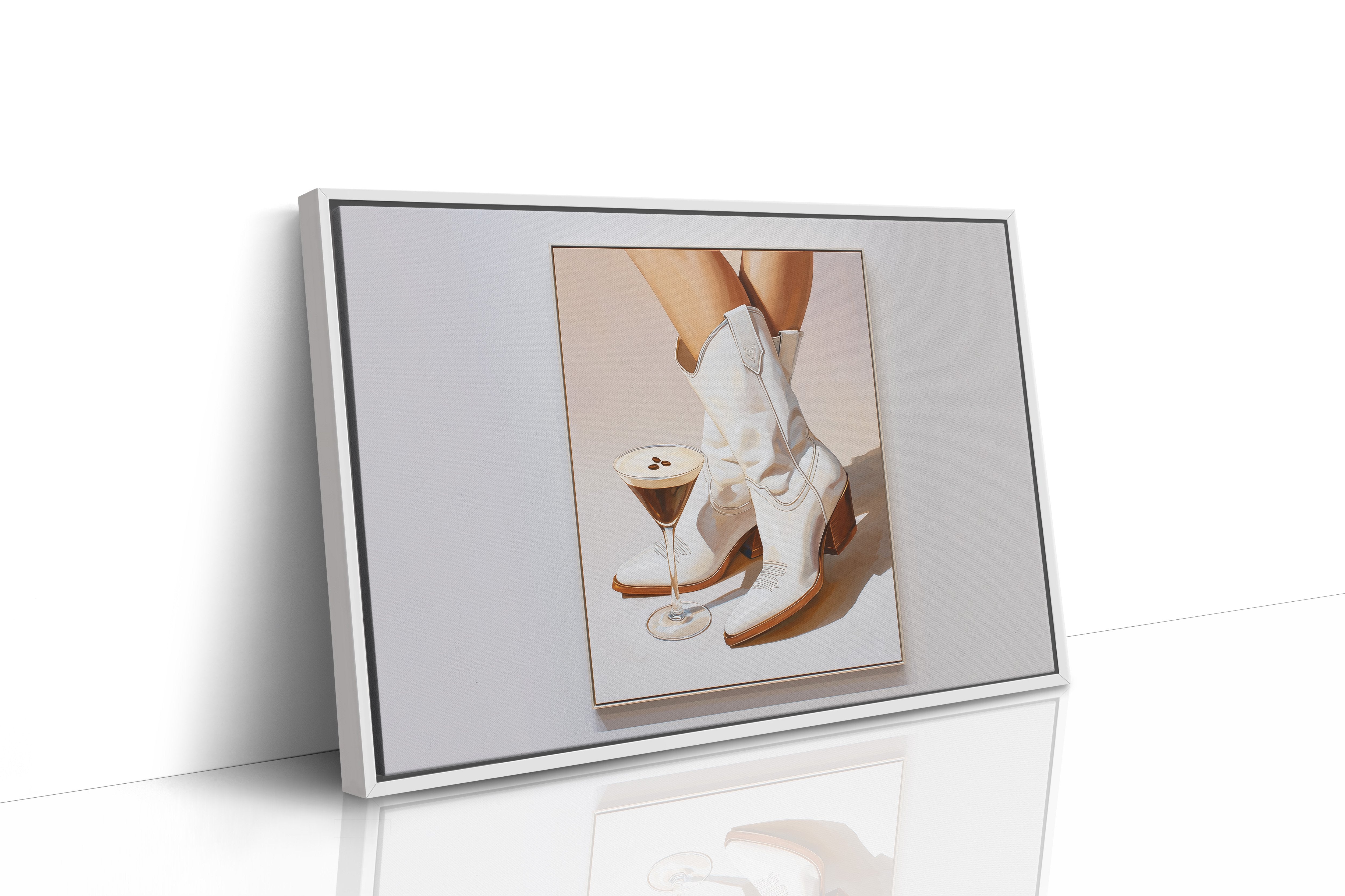 White Boots Raise A Toast