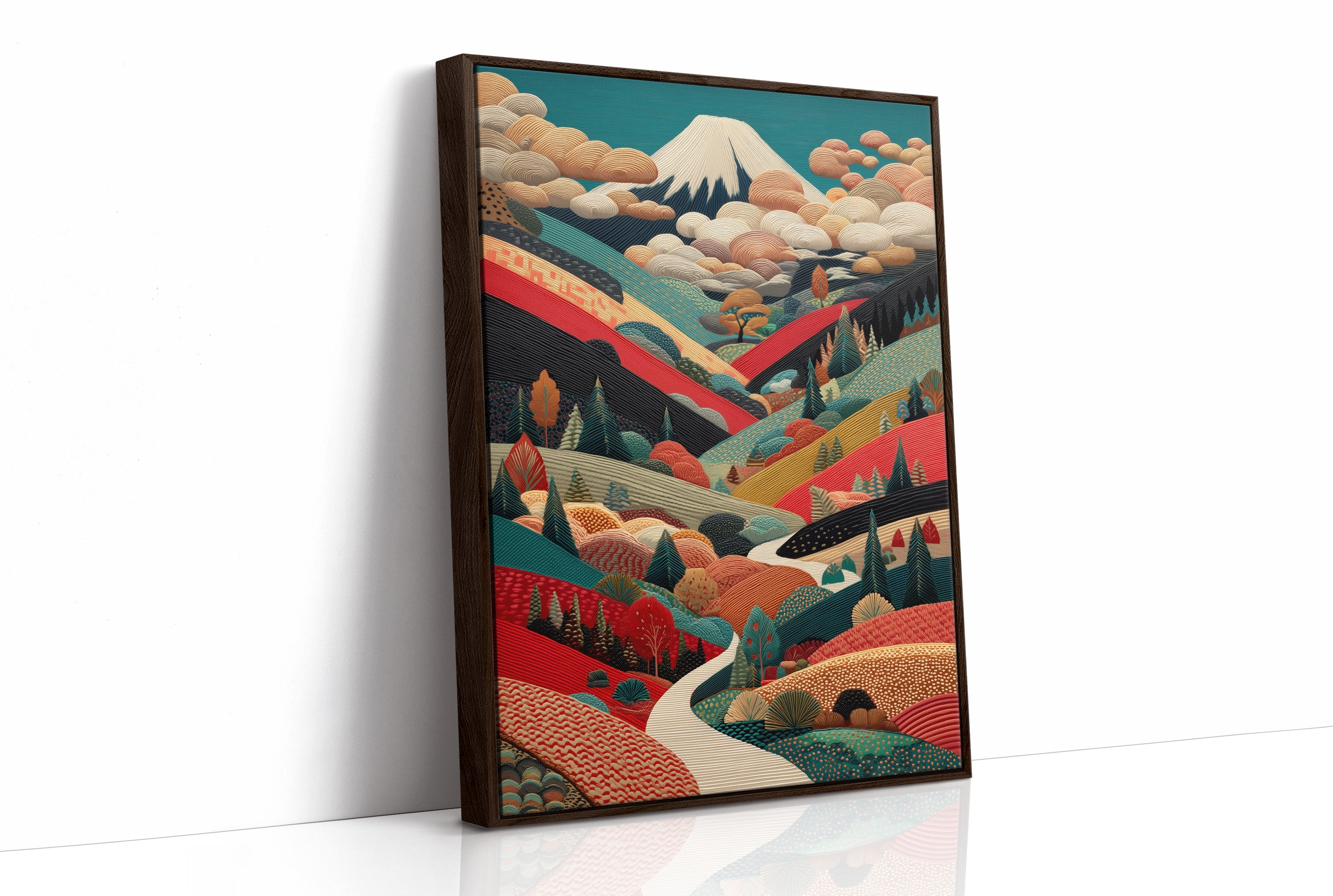 Mountain Path Weaves Sacred Stories