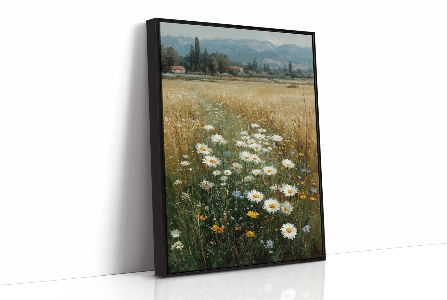Daisies Where the Wheat Runs Out