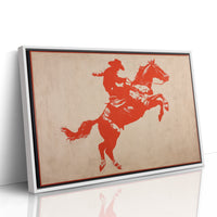 Scarlet Rider Takes Flight