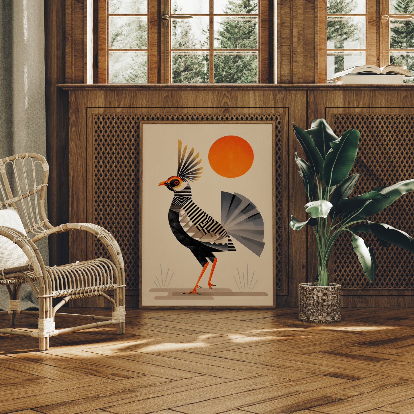 Desert Bird Dances At Dawn