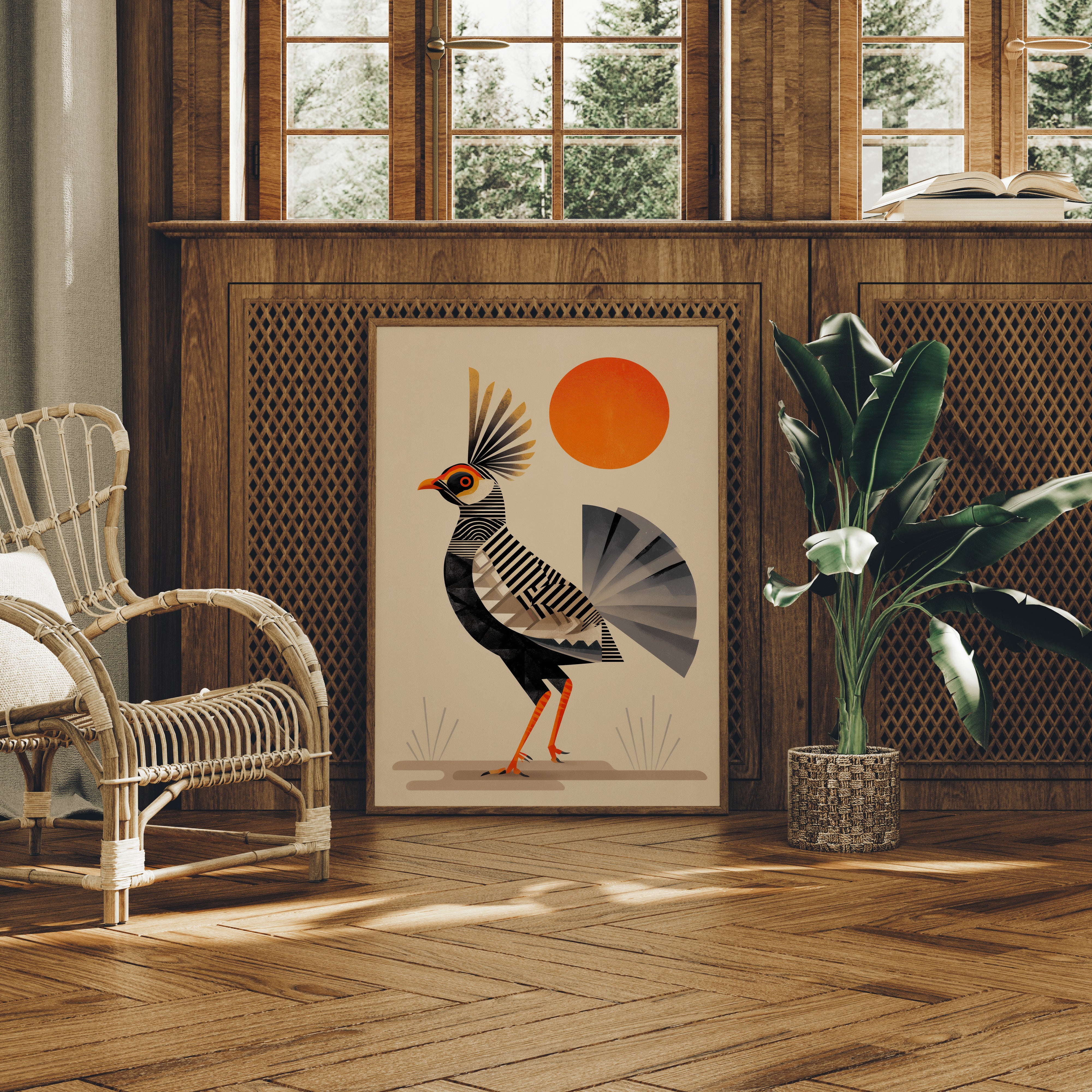 Desert Bird Dances At Dawn