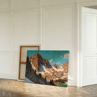 Alpine Peaks Touch Morning Light