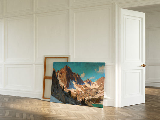 Alpine Peaks Touch Morning Light